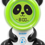 SHARP Ready to Wake Bear Sleep Trainer, Kid’s Alarm Clock for Ready to Rise, Galaxy Projection Nightlight